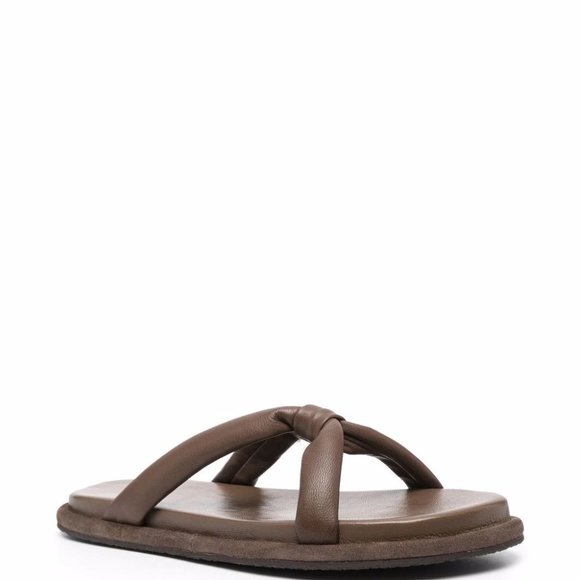 Filippa K Alma soft leather sandals, Size 39. Grey Tahoe. Brand new with box. - Picture 3 of 4